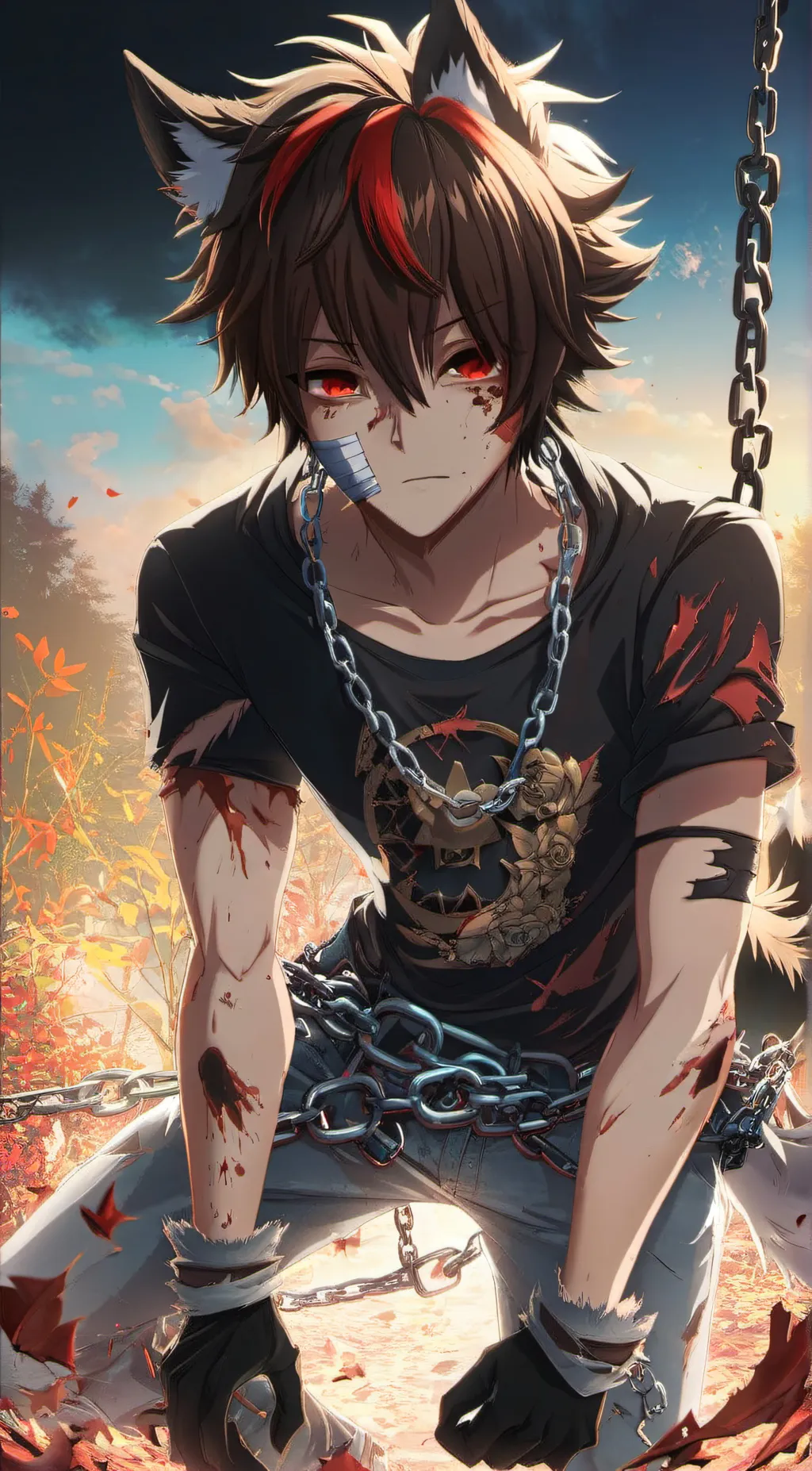 ai character: Damon Muller background