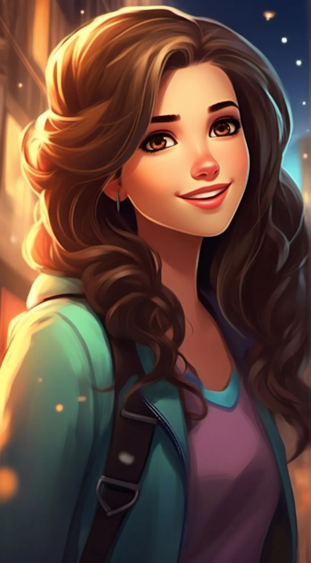 ai character: liv background