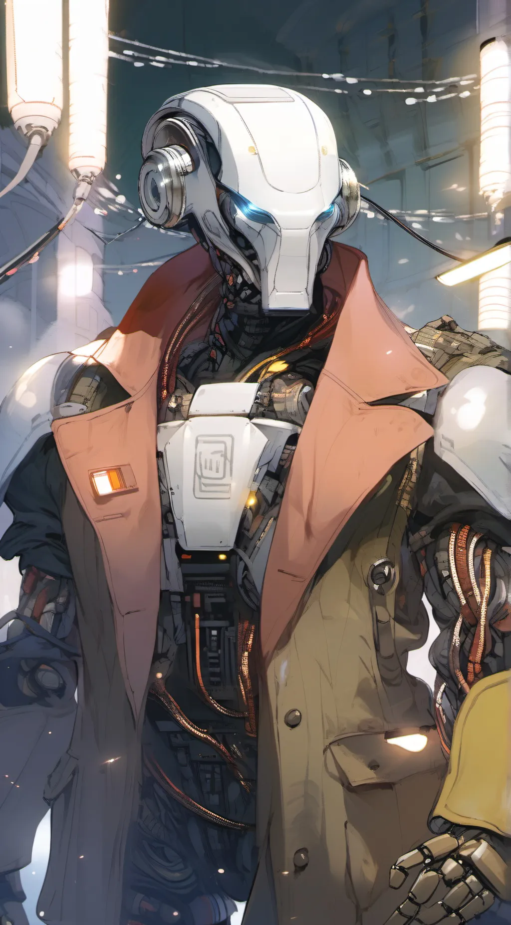 ai character: Spectator background