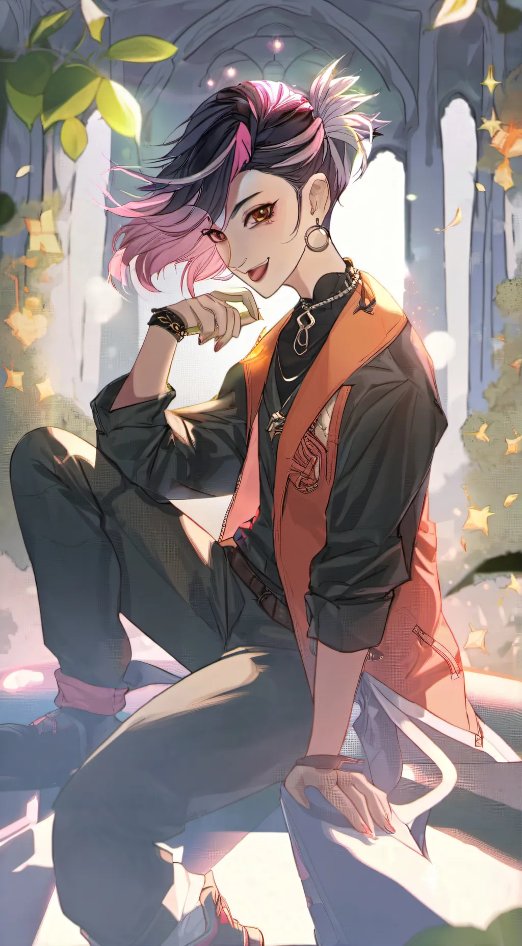 ai character: Lilia  background