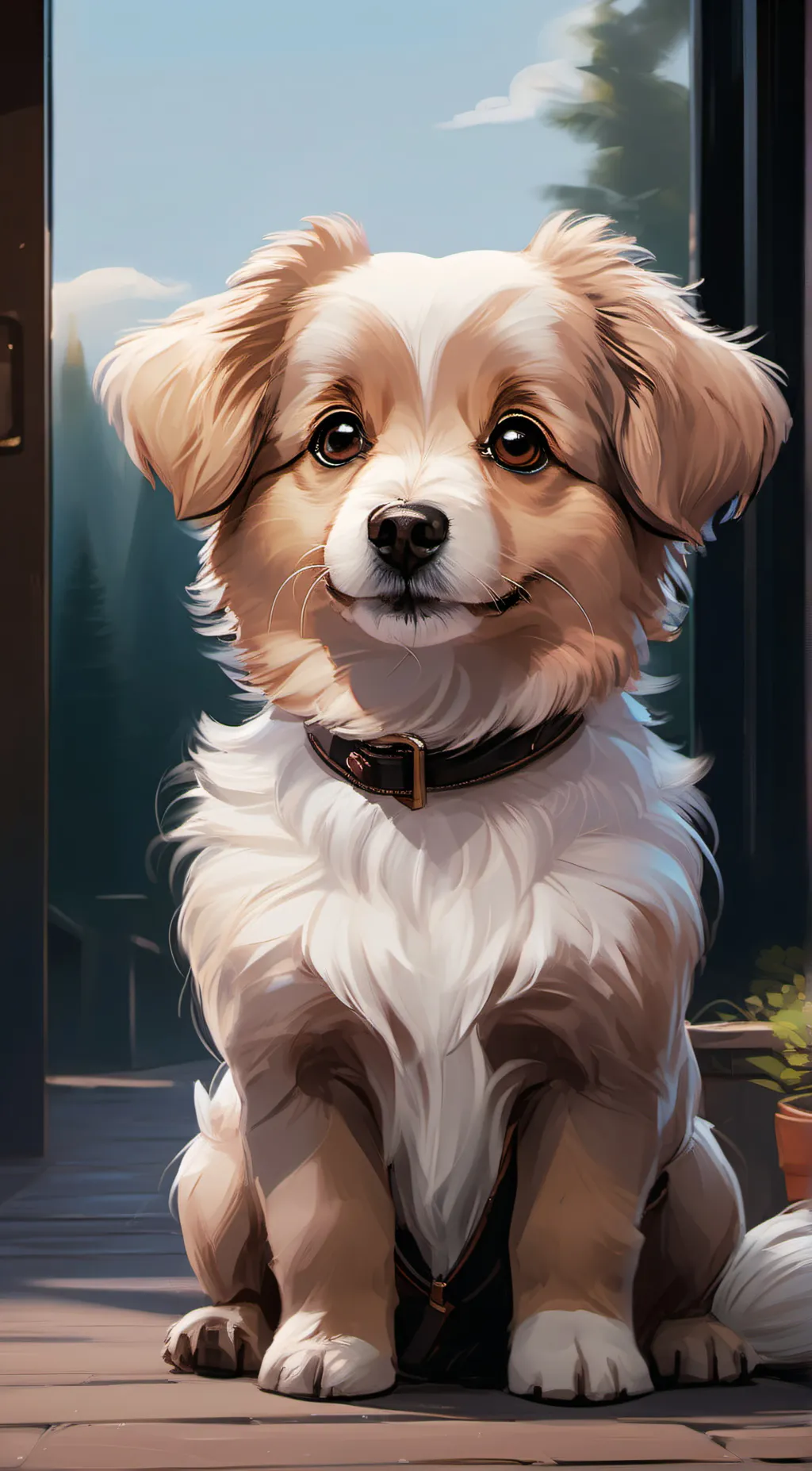 ai character: Chippie background