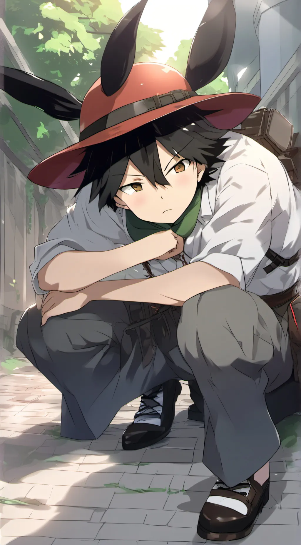 ai character: rampo!! background