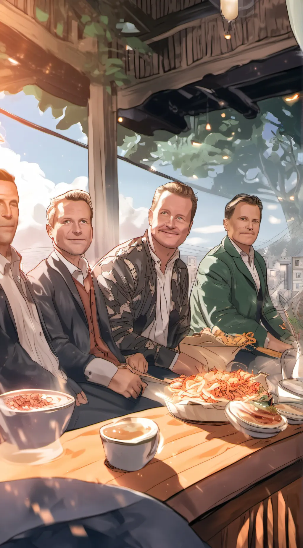 ai character: maley background