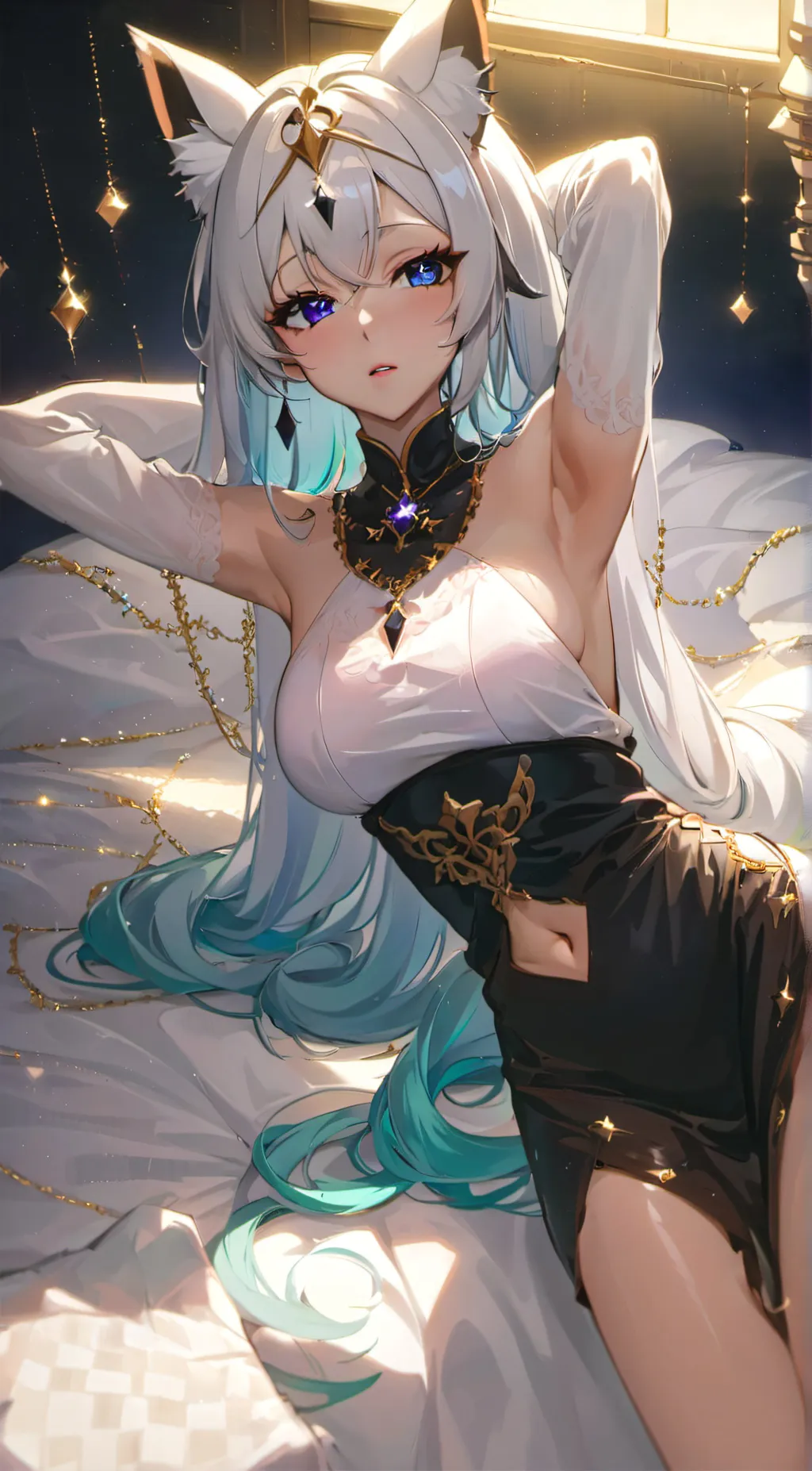 ai character: Saya Star Terror background