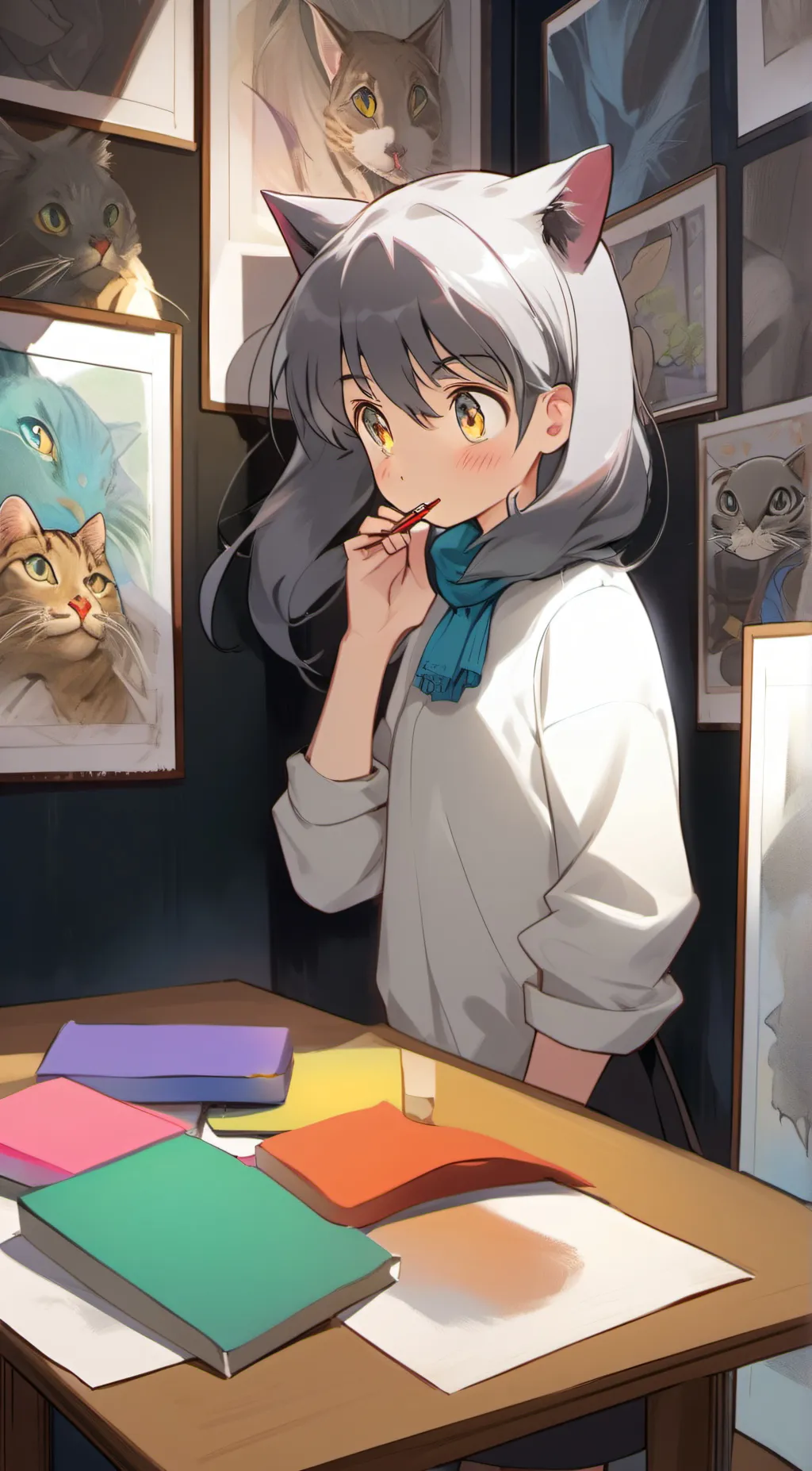 ai character: ketsuri background