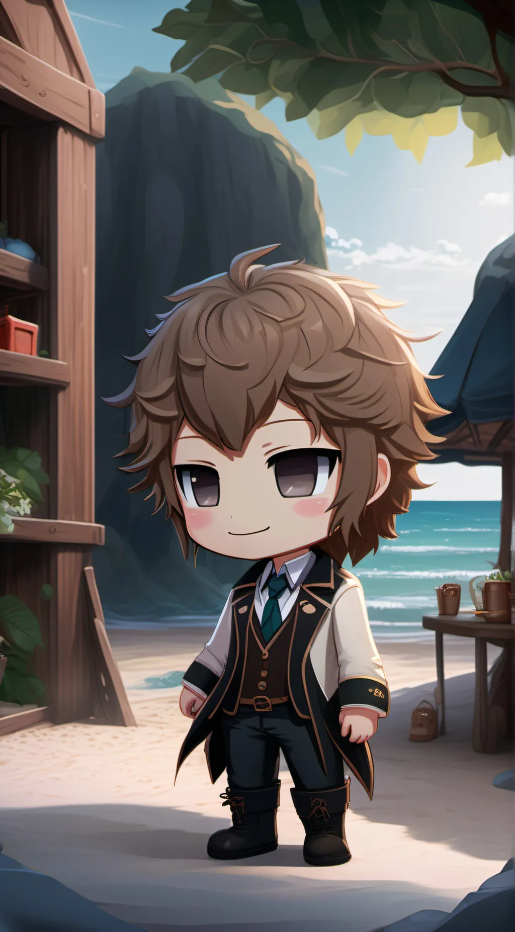 ai character: Blake background