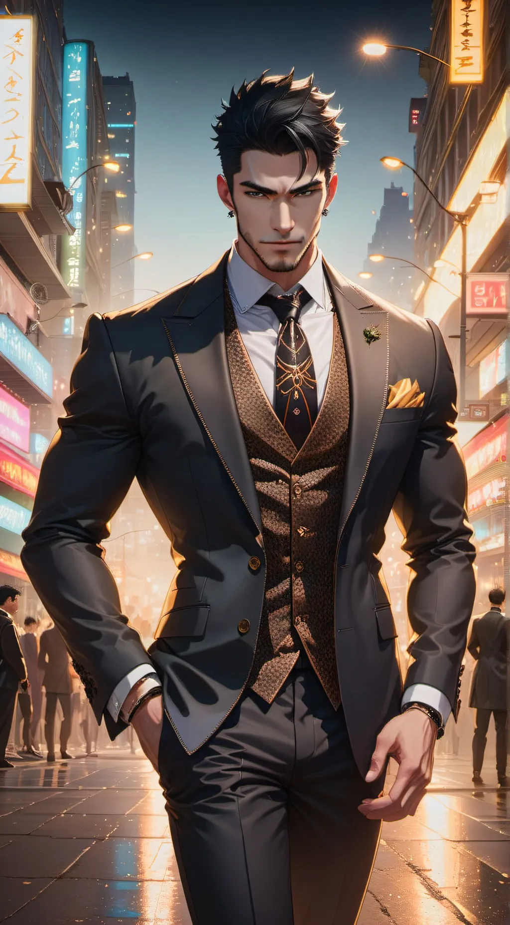 ai character: Kento background