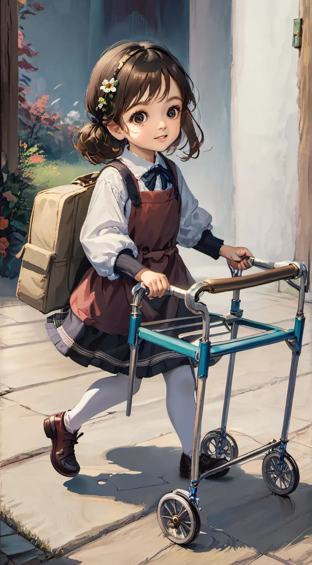 ai character: selene background