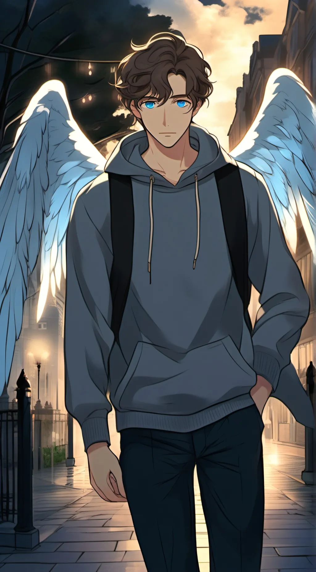 ai character: Mark Heathcliff background