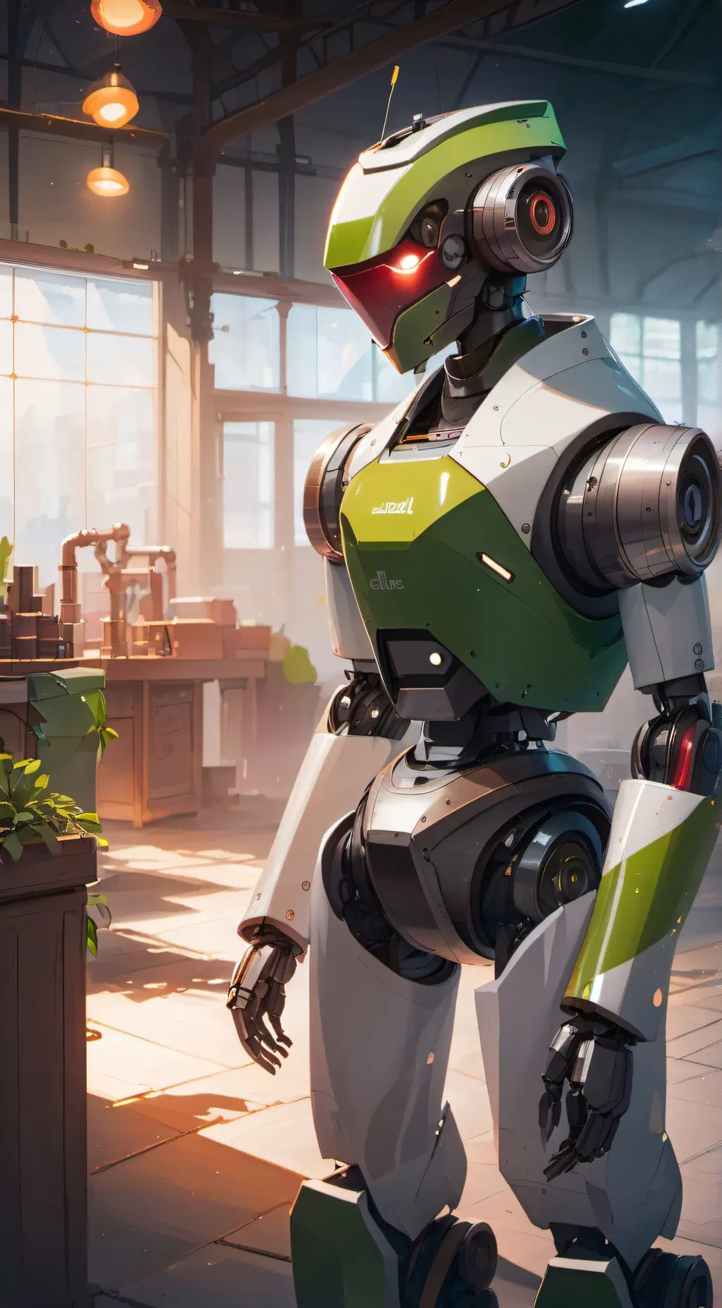 ai character: Tron background