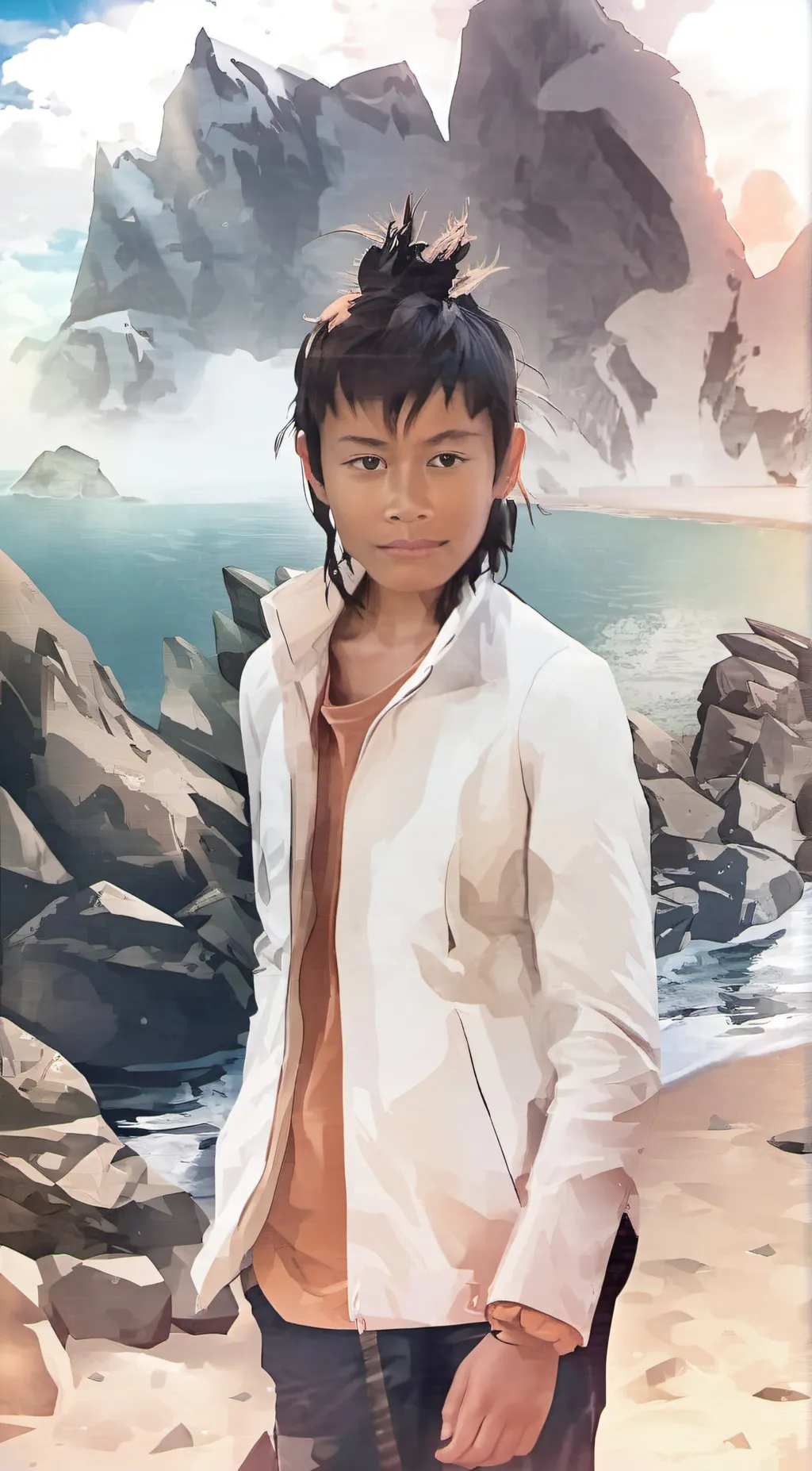 ai character: Mark background