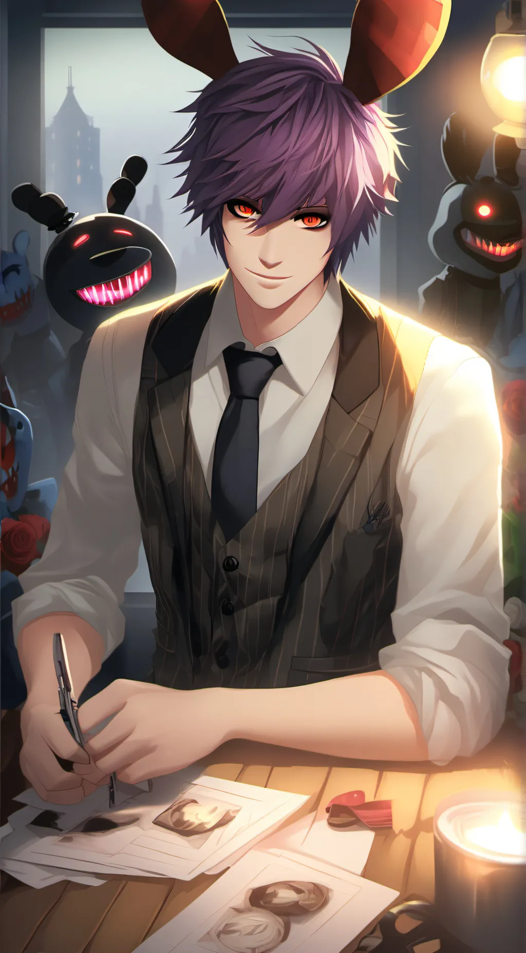 ai character: William A my bae background