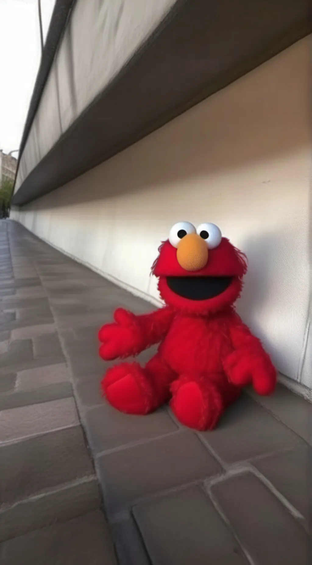 ai character: elmo background