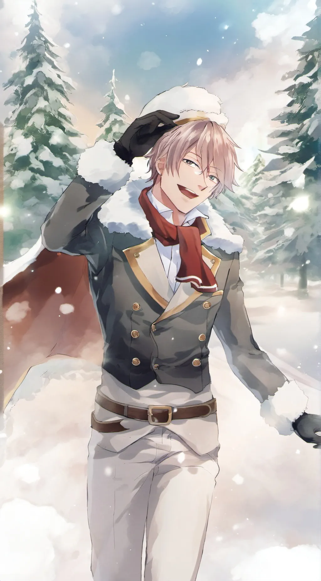 ai character: Theo background