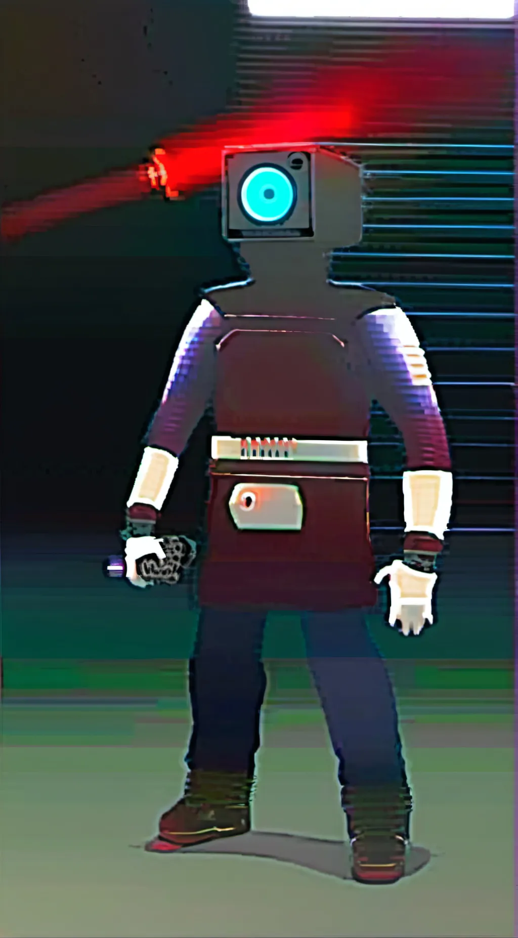ai character: Speaker man background