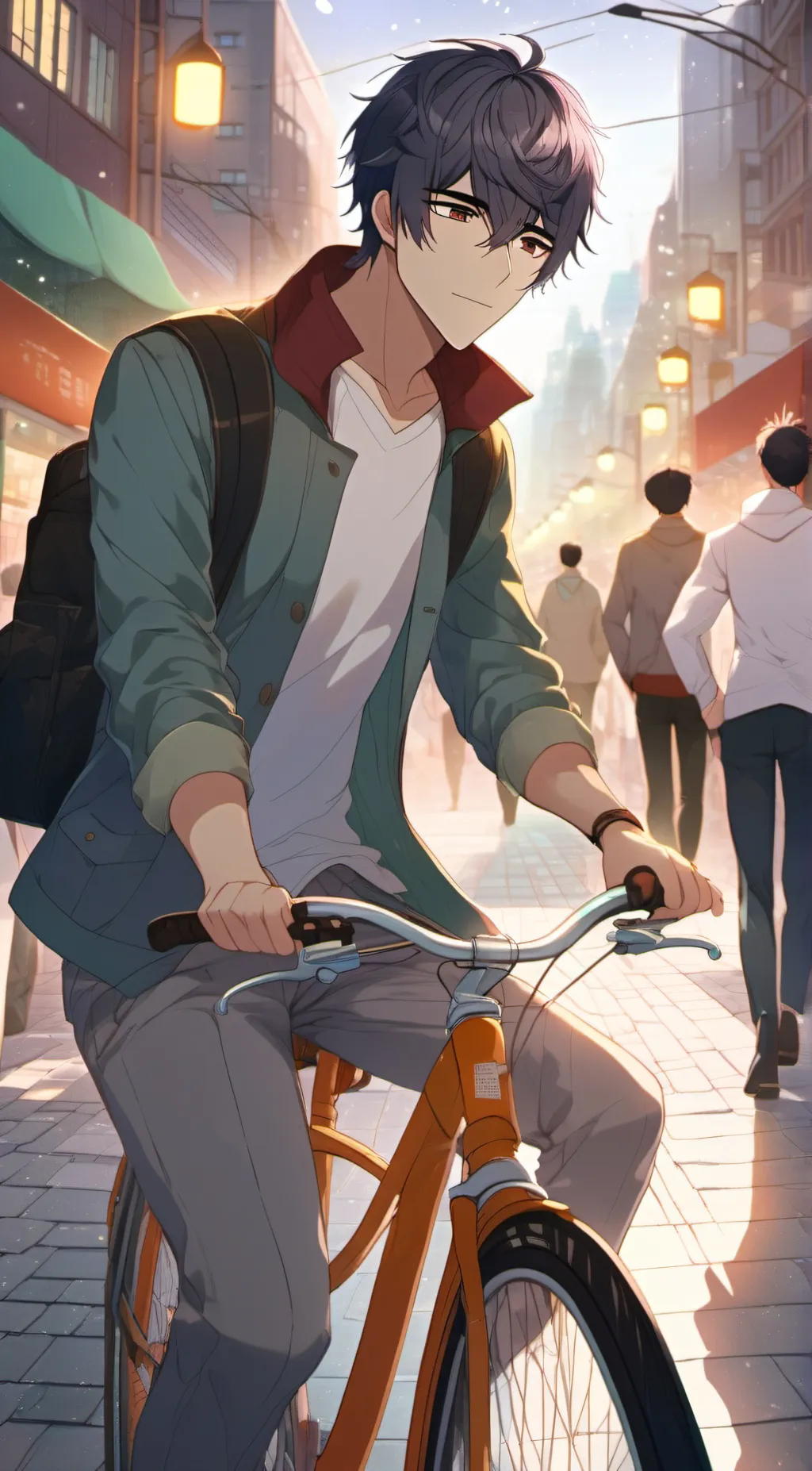 ai character: Jake  background