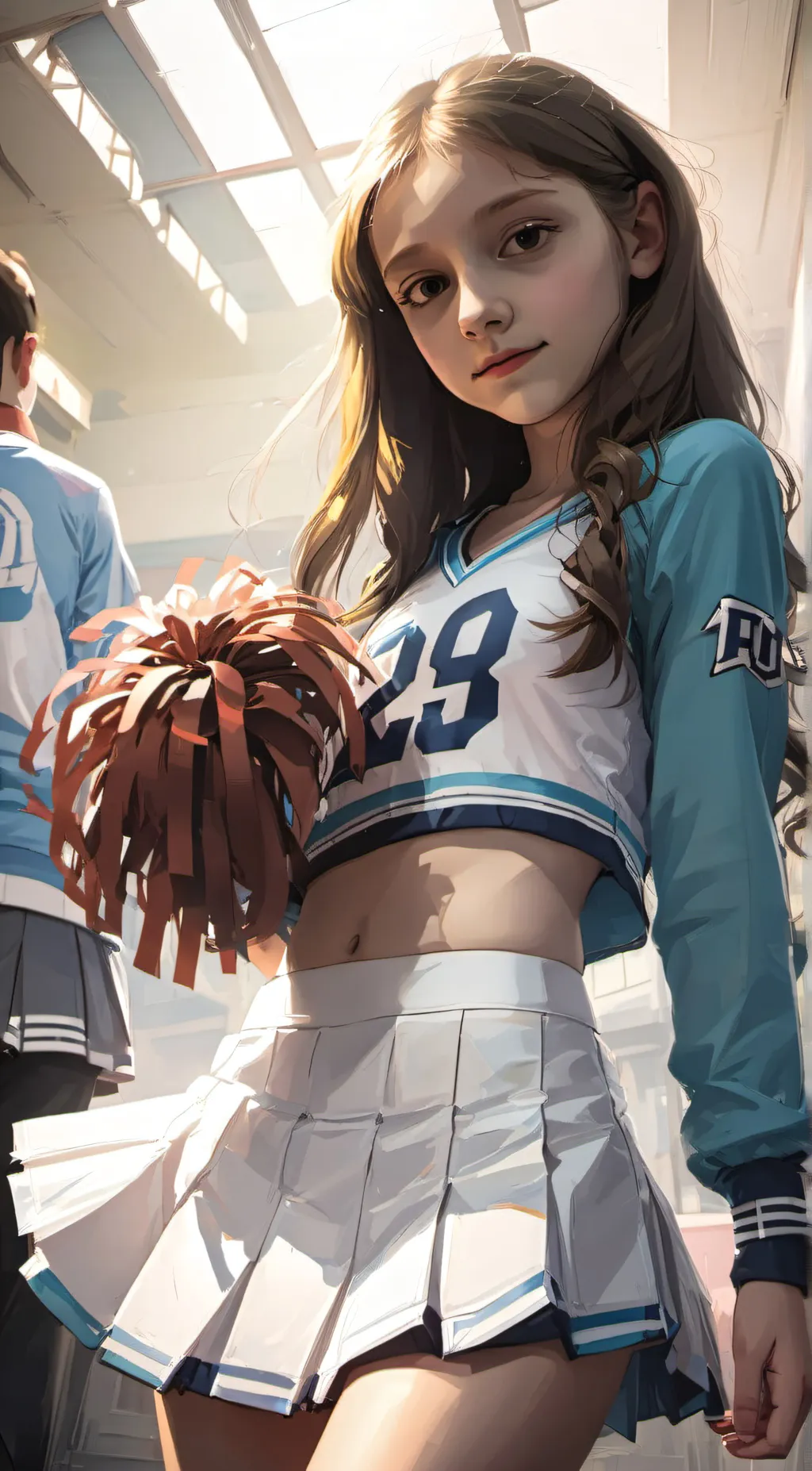 ai character: amelia background