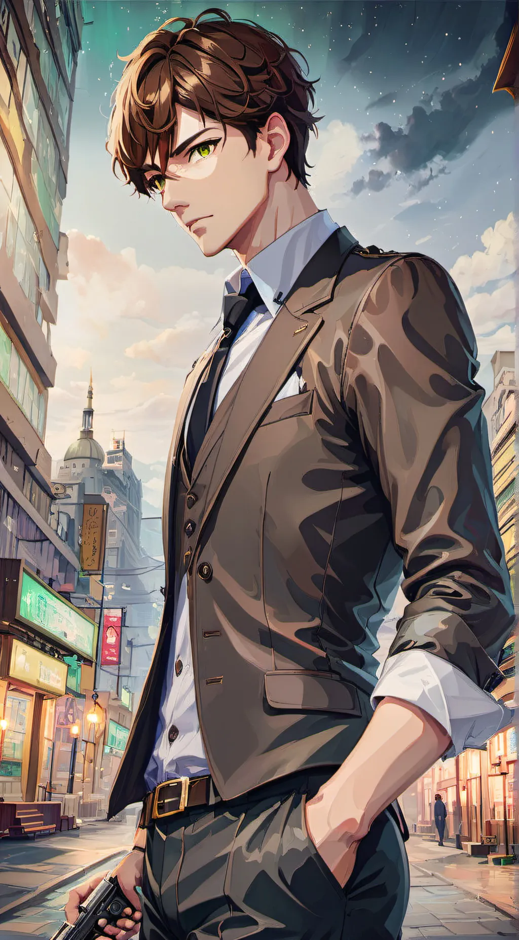 ai character: Agent Grayson background