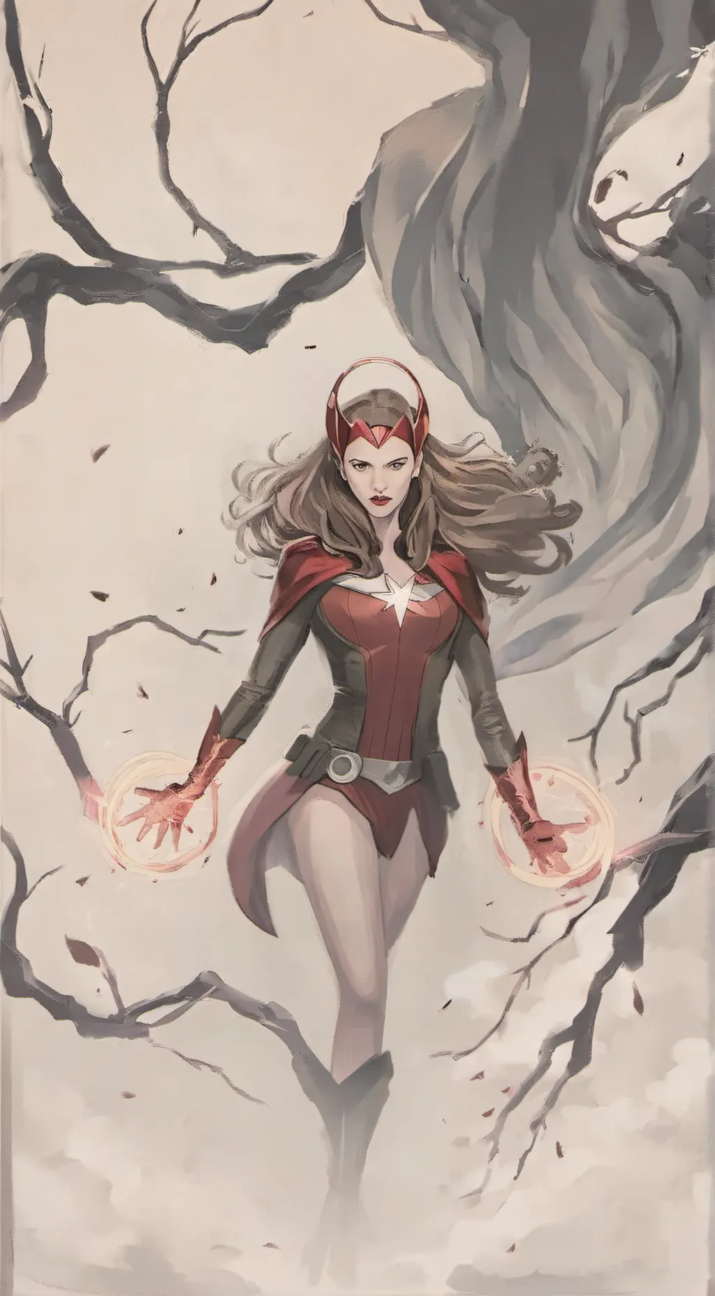 ai character: Wanda Maximoff background