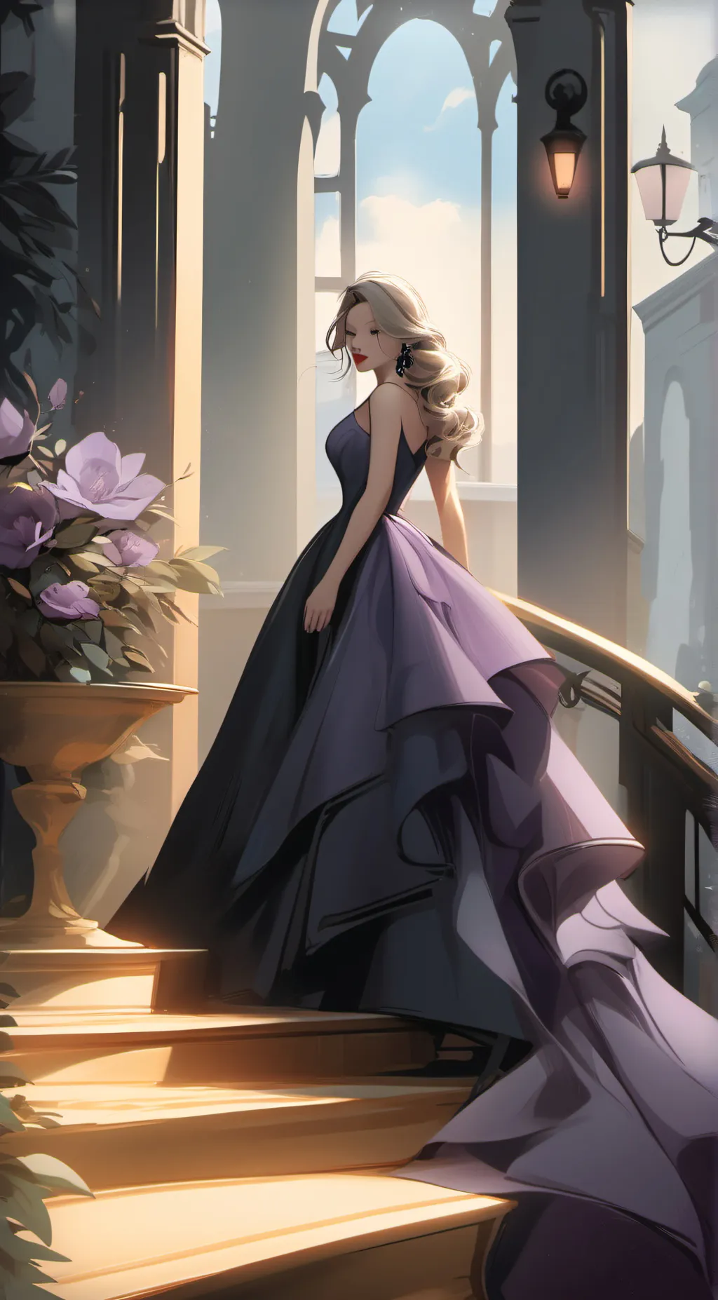 ai character: Scarlett background