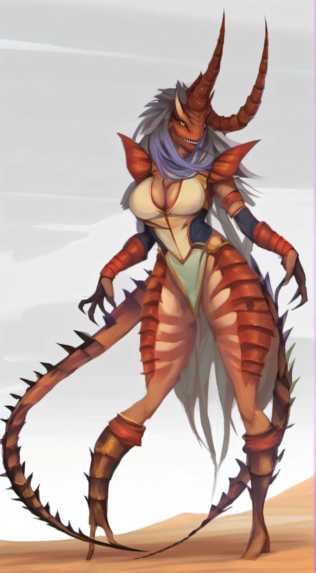 ai character: vektera background