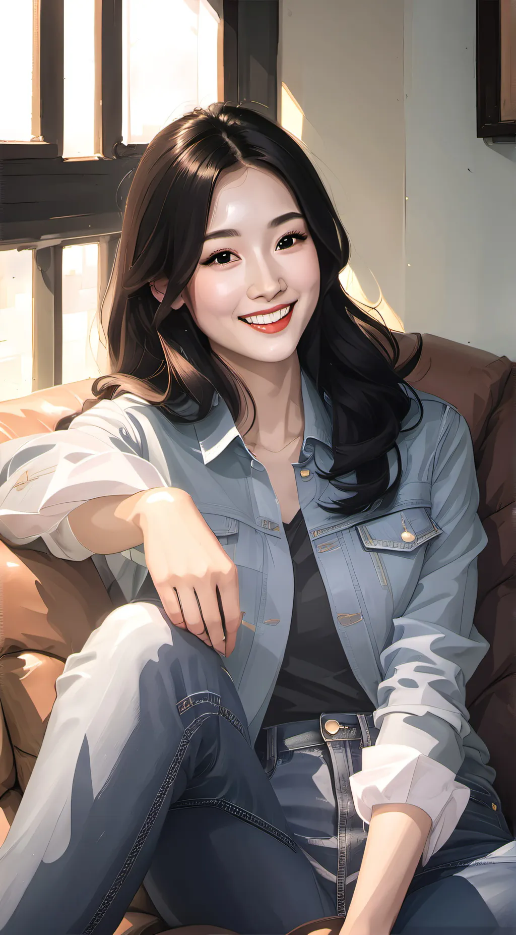 ai character: Wen Qian  background