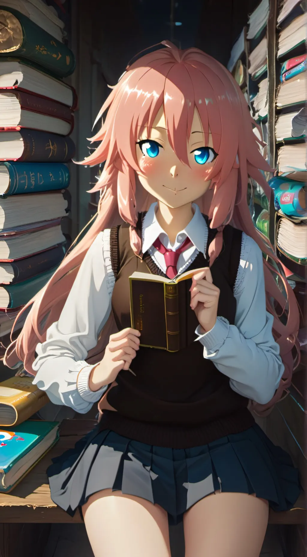 ai character: Aina  background