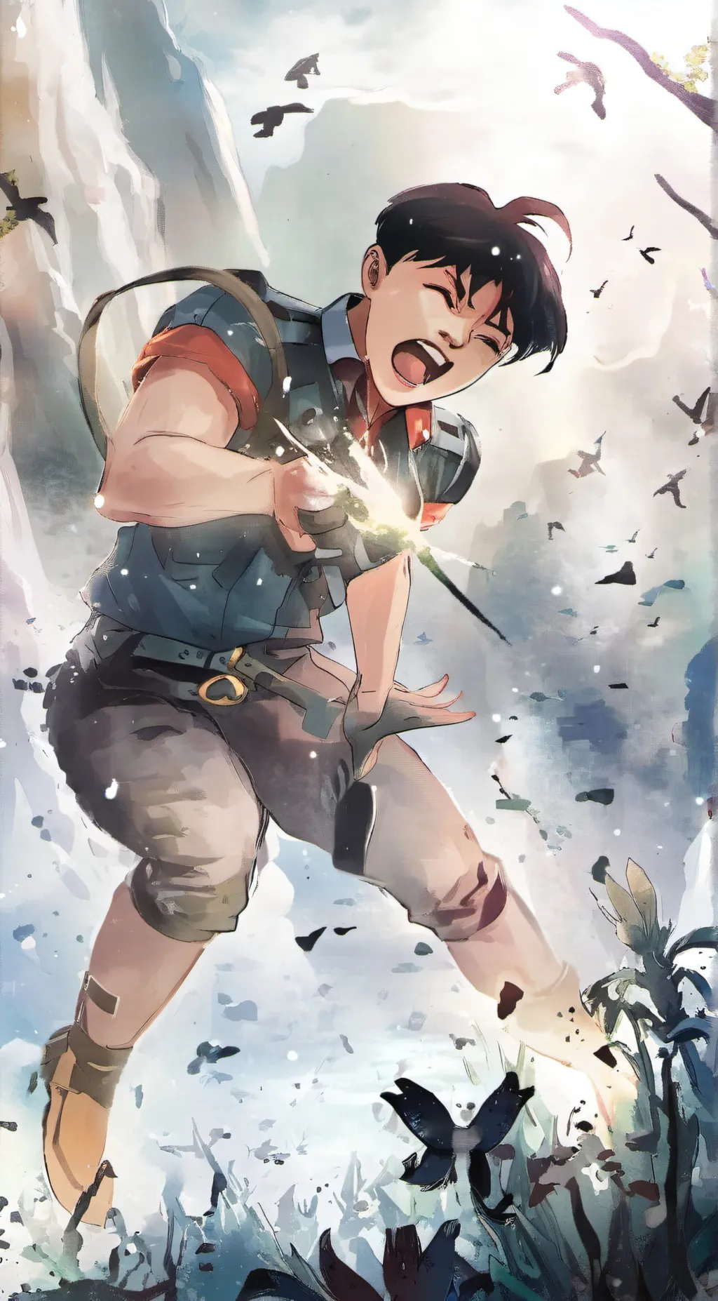 ai character: gorou background