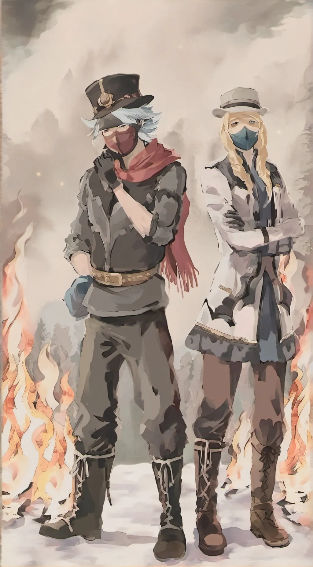 ai character: Mha birthday background