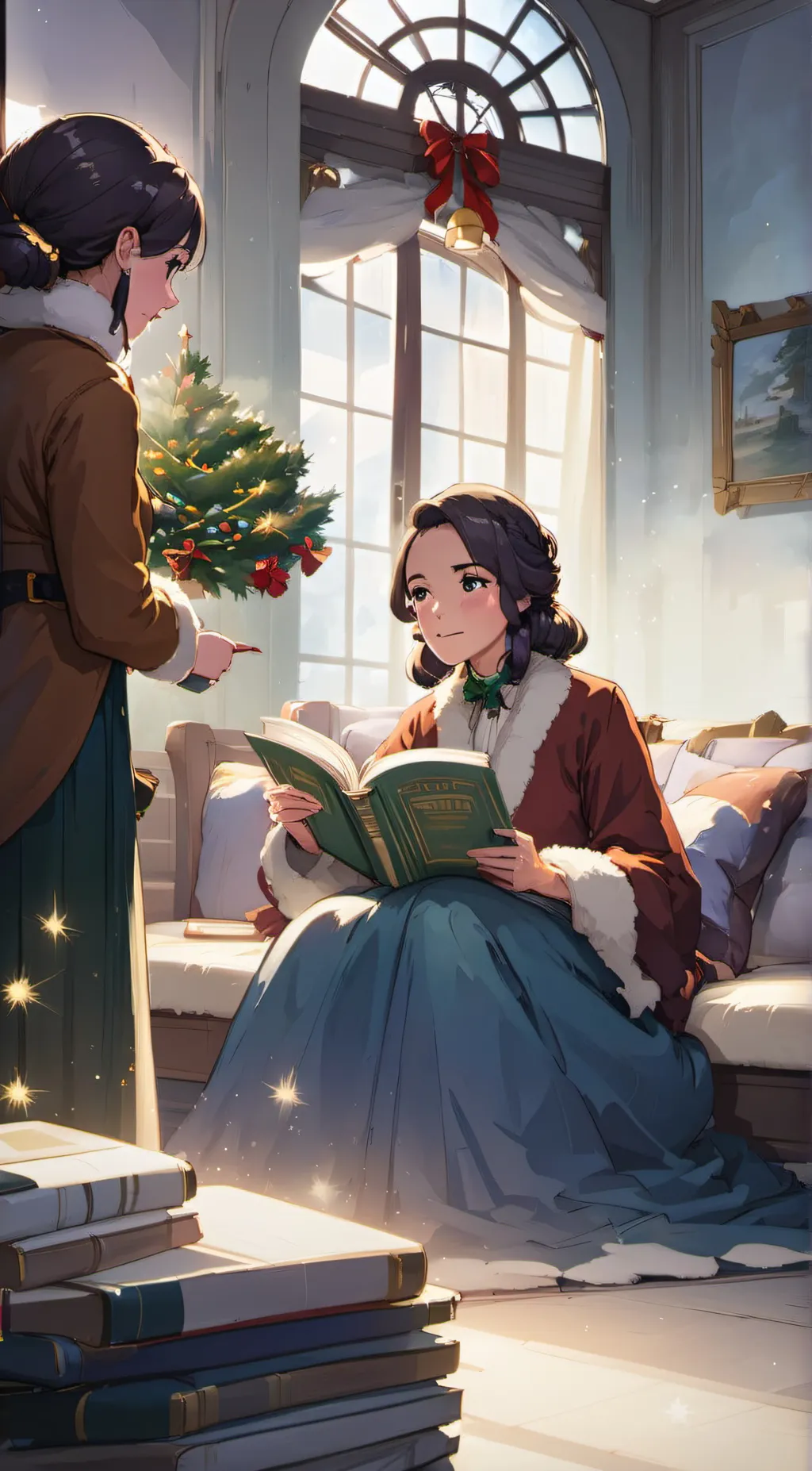 ai character: Mom background