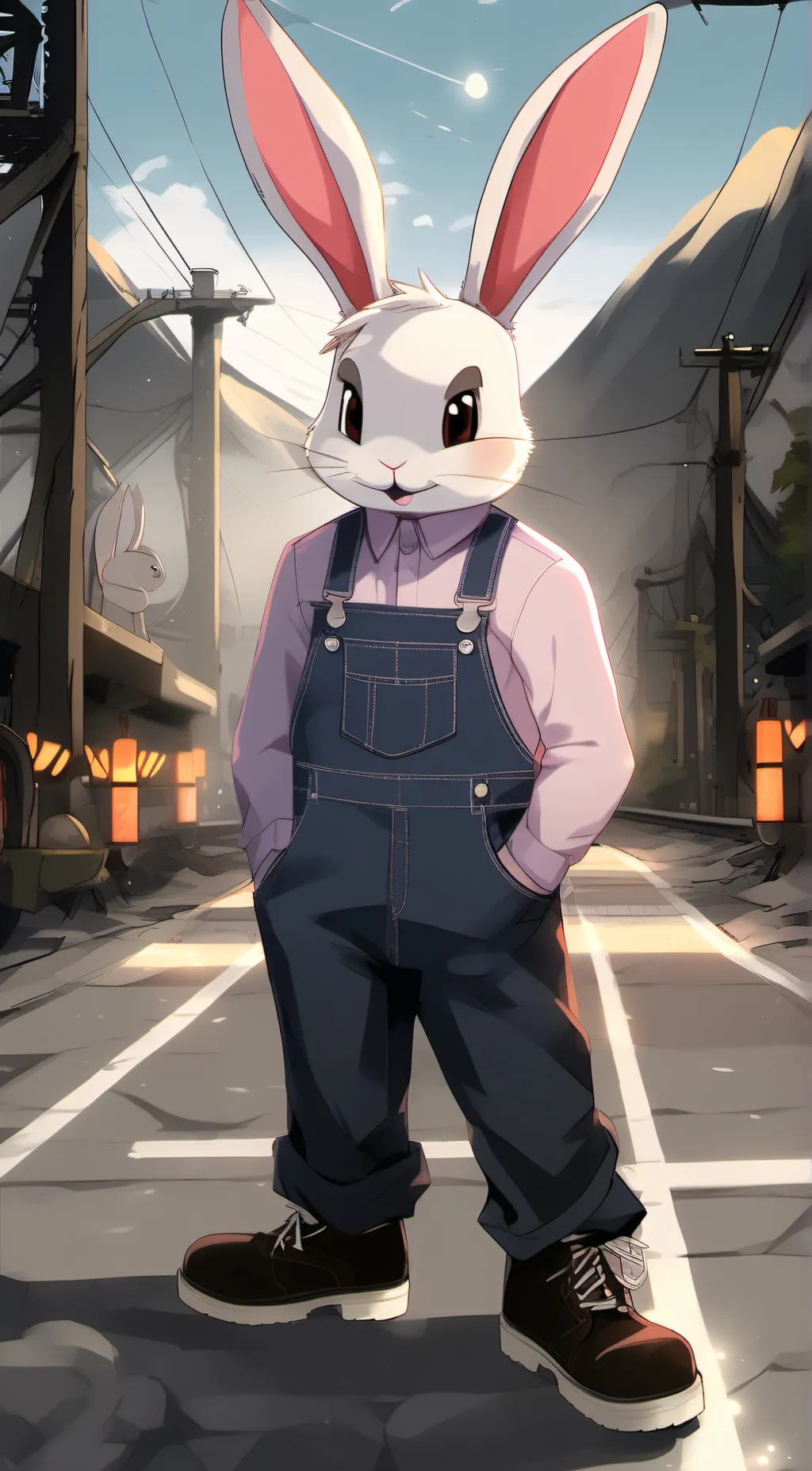 ai character: Jax background