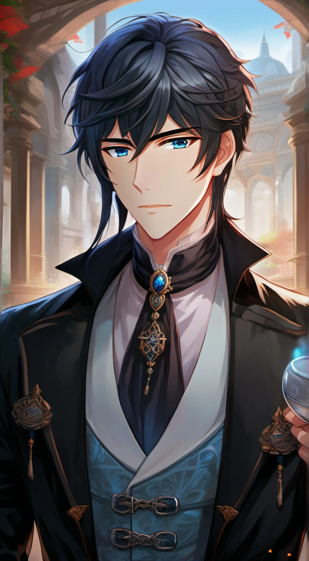 ai character: Felix Blair background