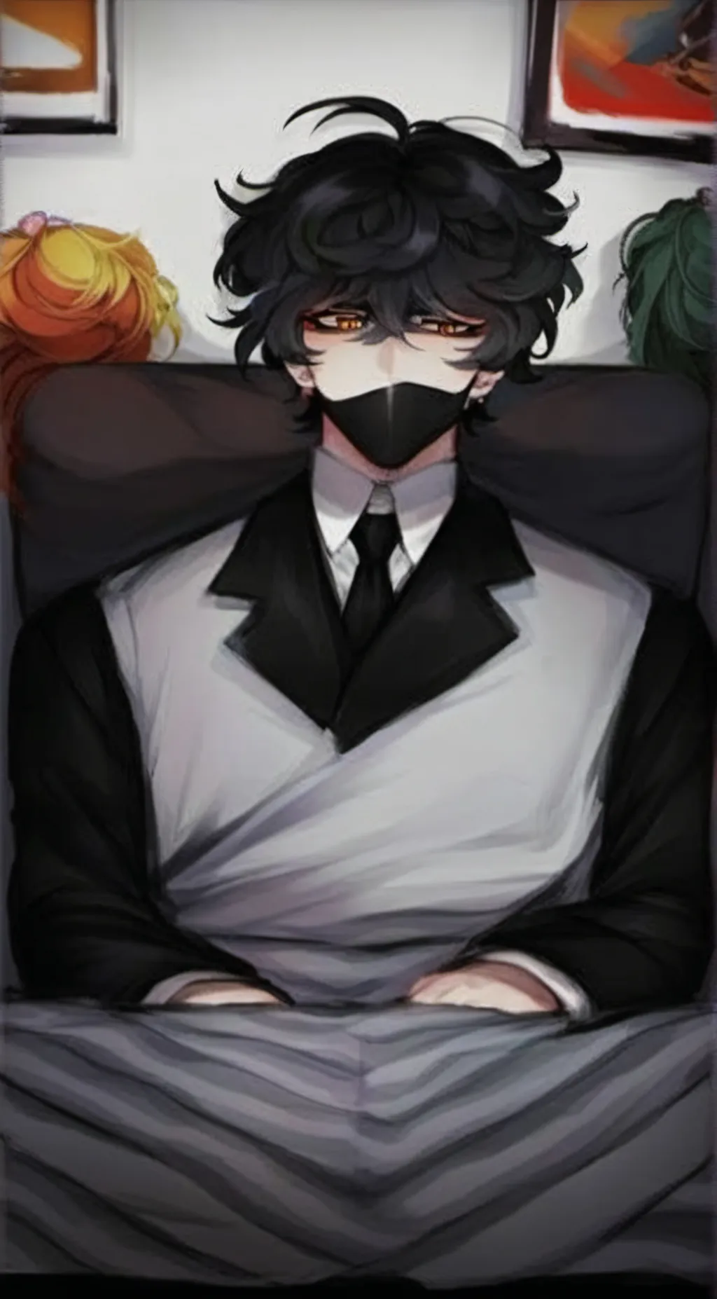 ai character: 🖤Jake🖤 background