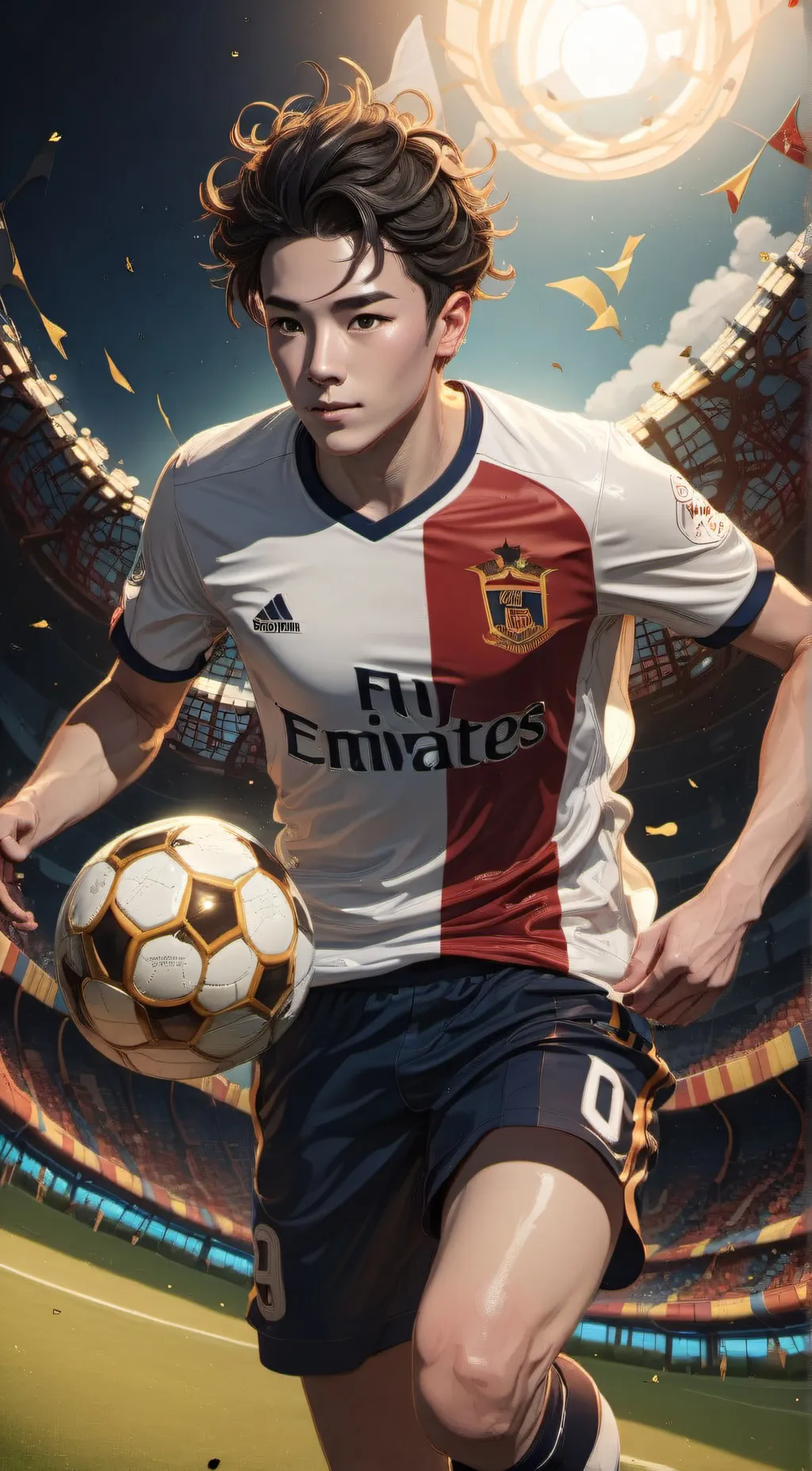 ai character: Soccer career mode background