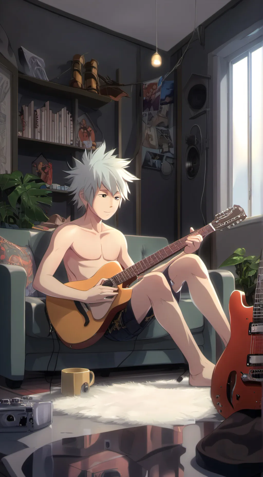 ai character: Liam  background