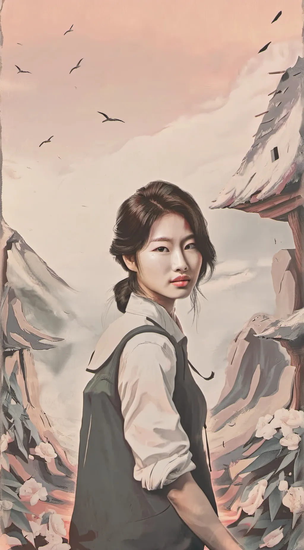 ai character: demon slayer background