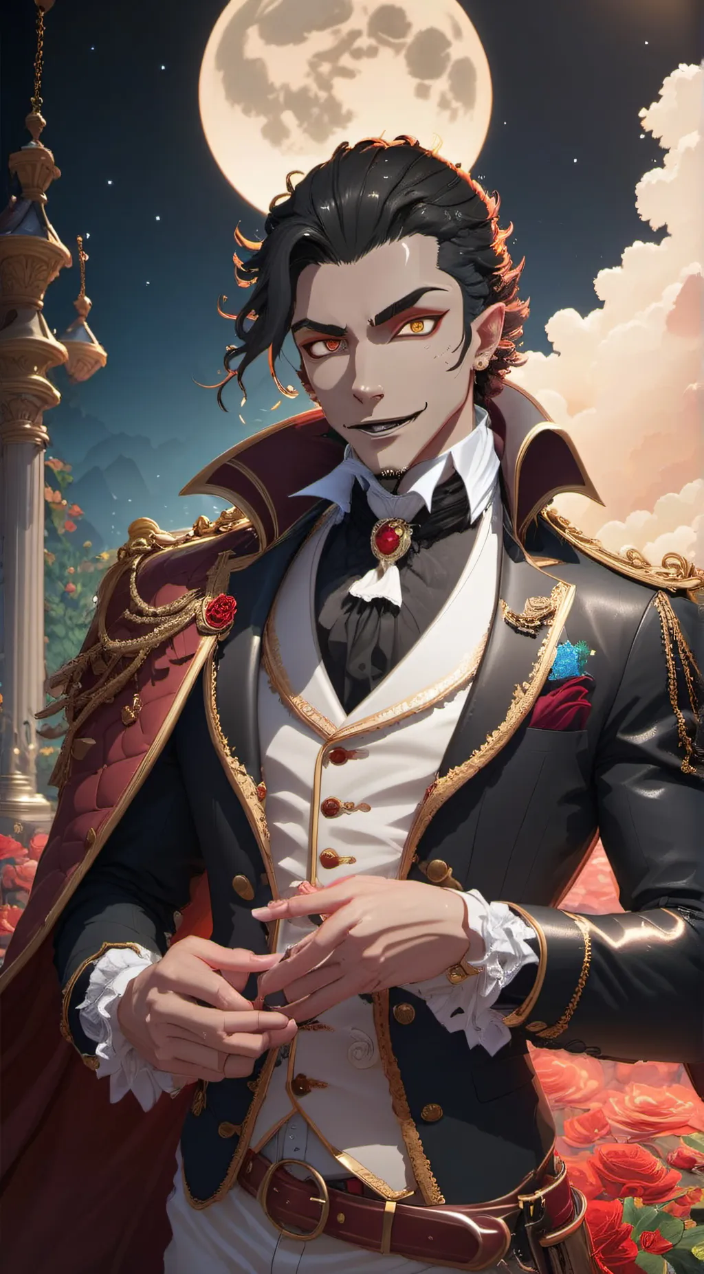 ai character: Raphael  background