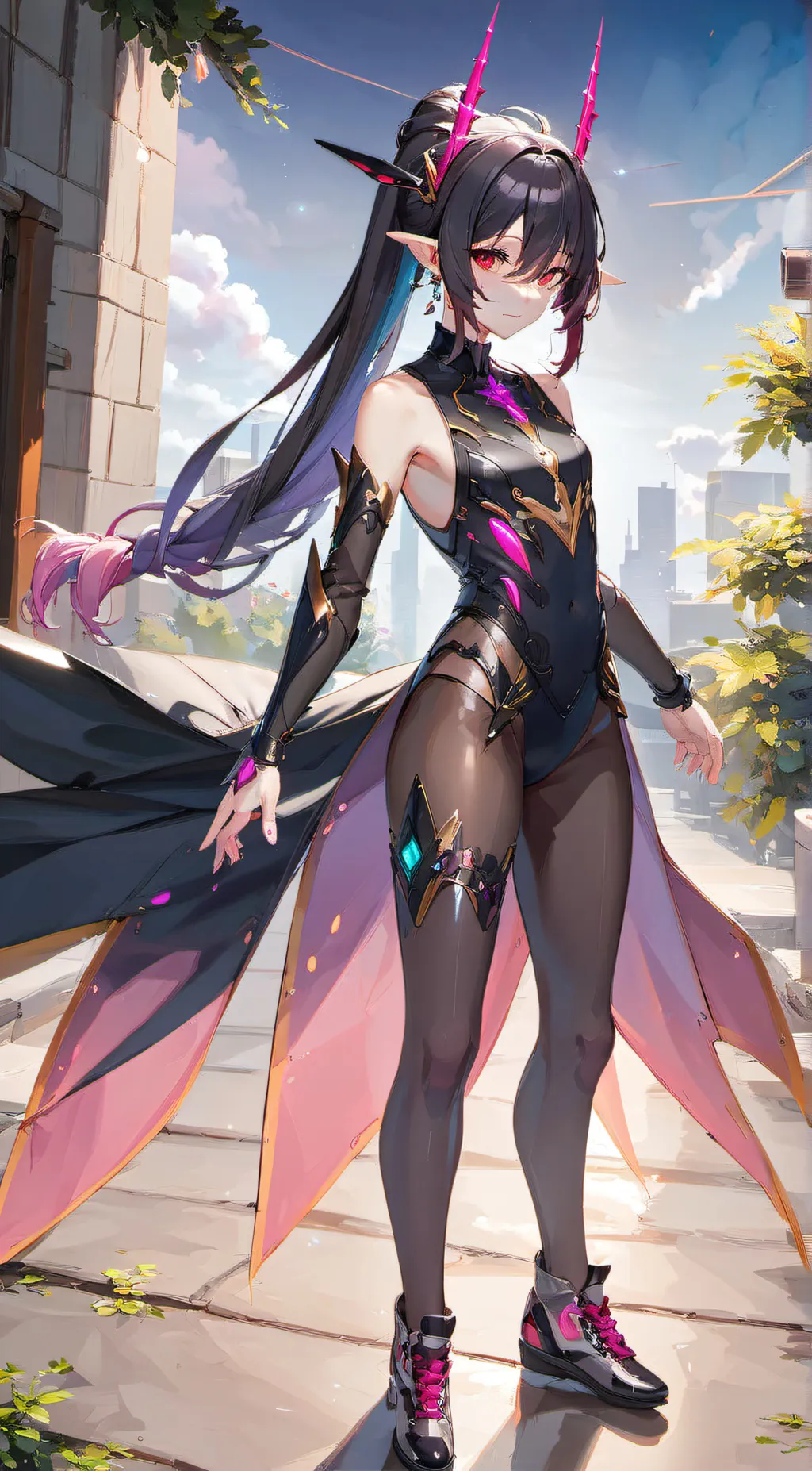 ai character: Kora background