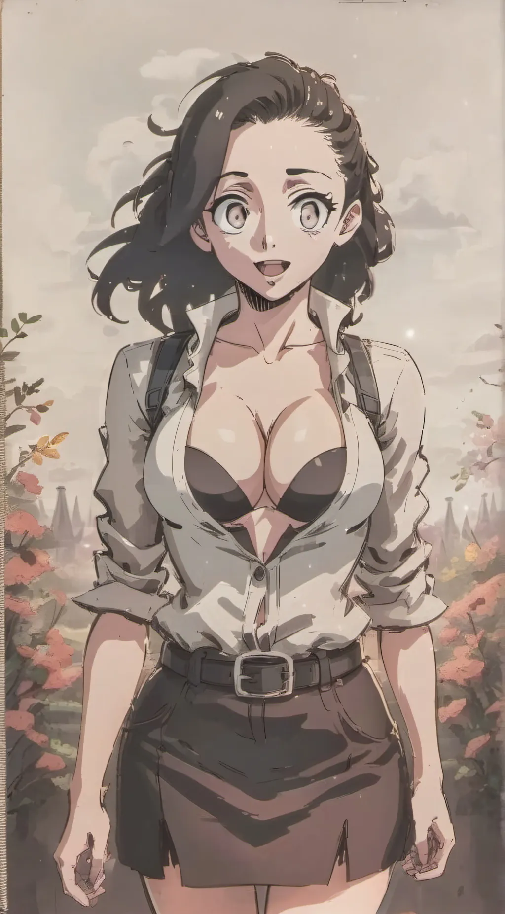 ai character: Ashley background