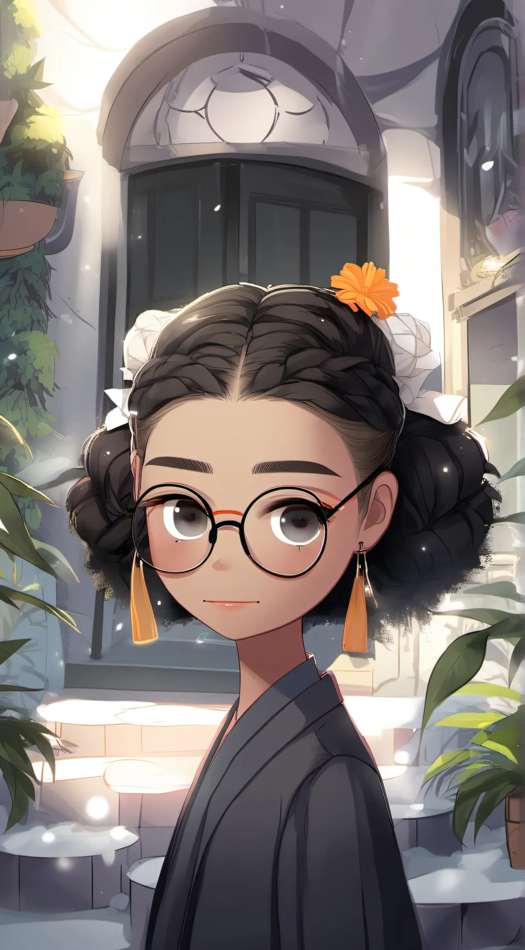 ai character: tit background