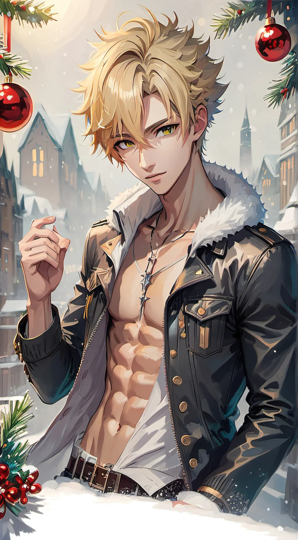 ai character: Nick  background