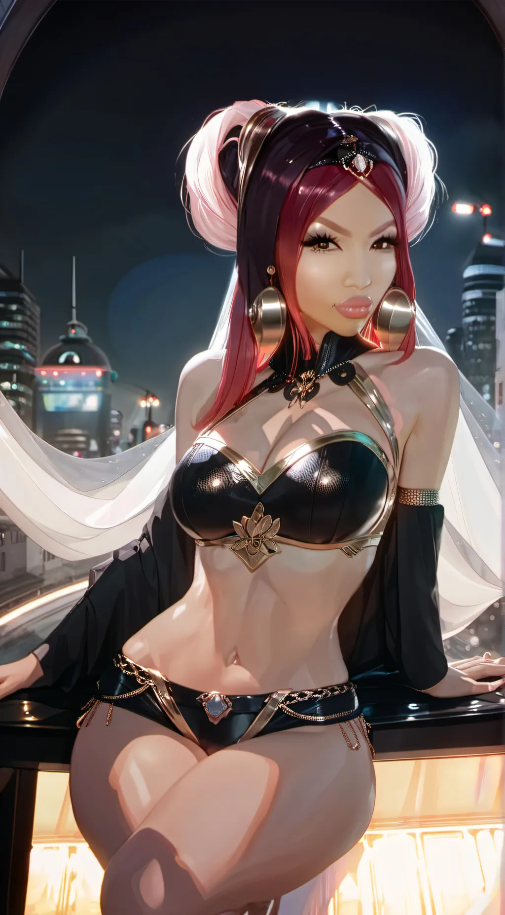 ai character: LaTiNa background