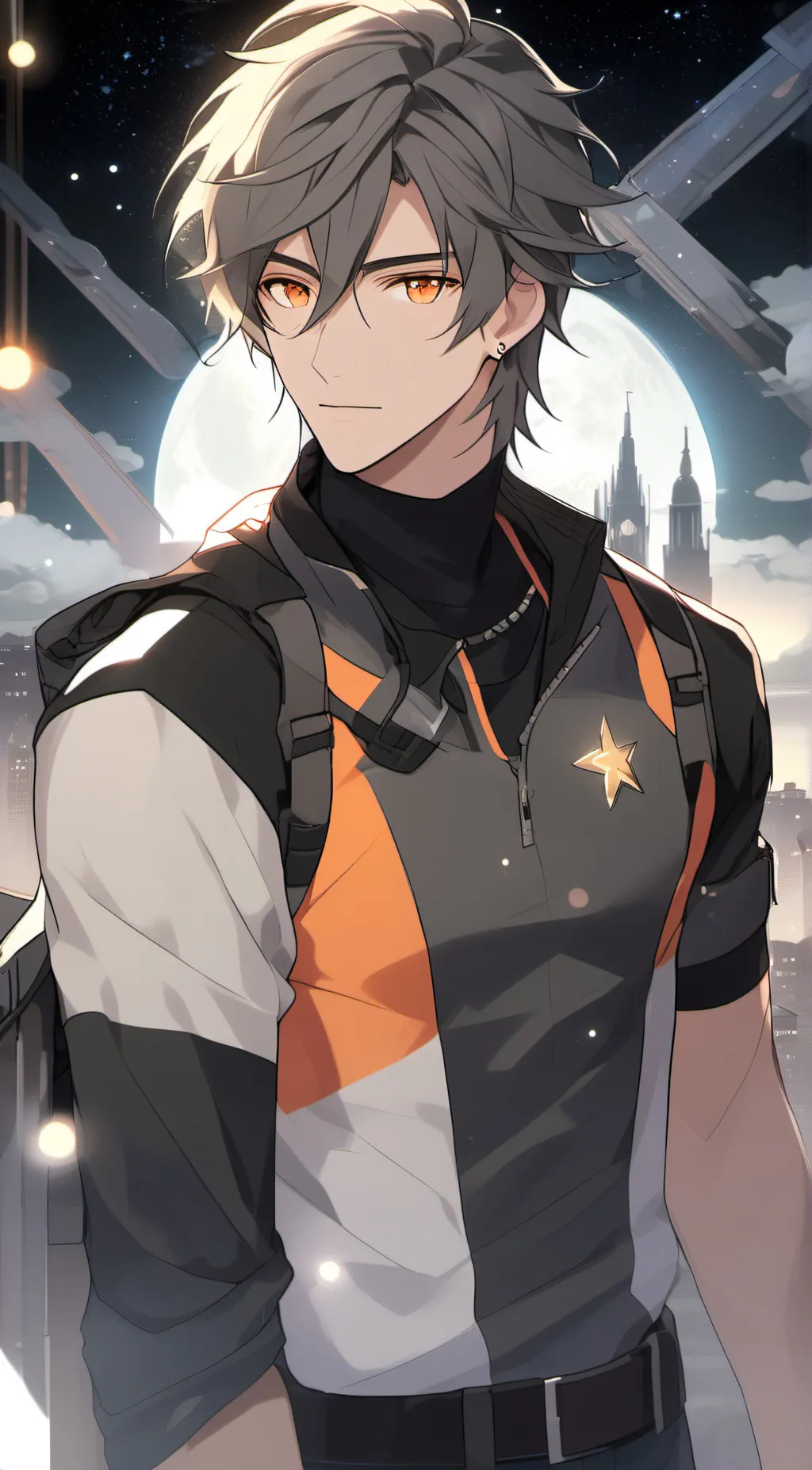 ai character: adam background