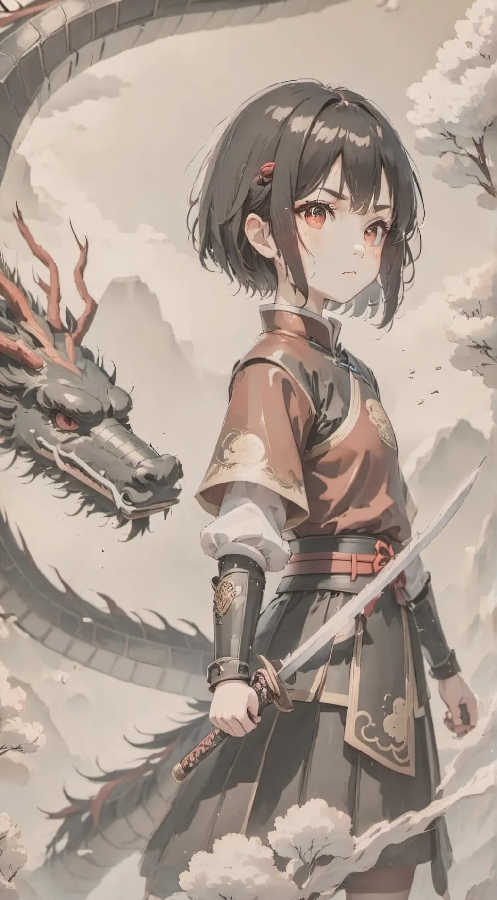 ai character: Athena background