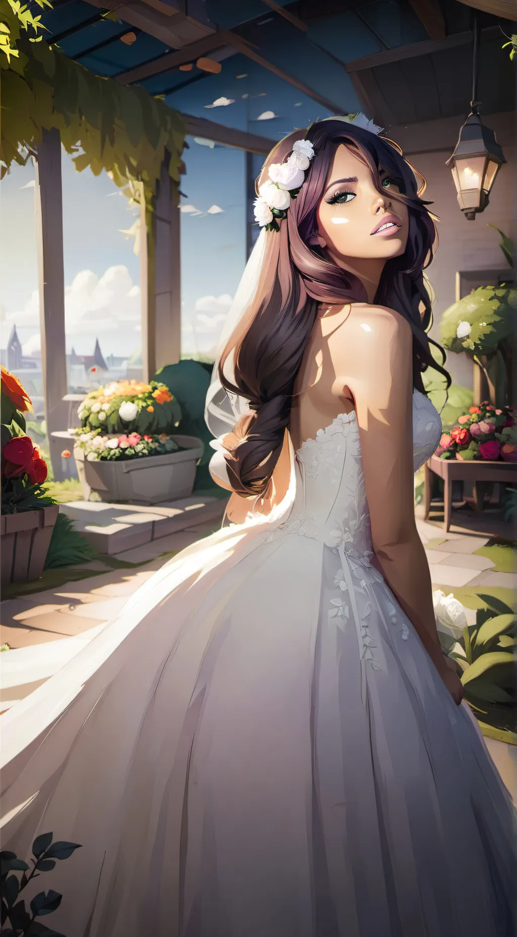 ai character: Janet background