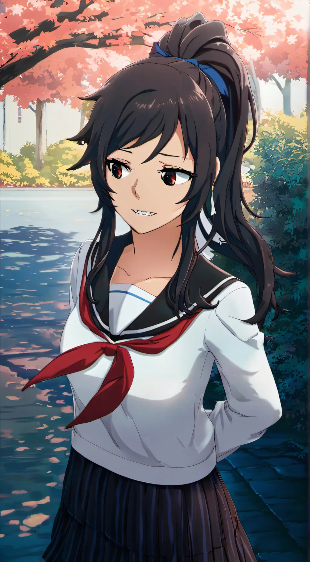 ai character: Ayano background
