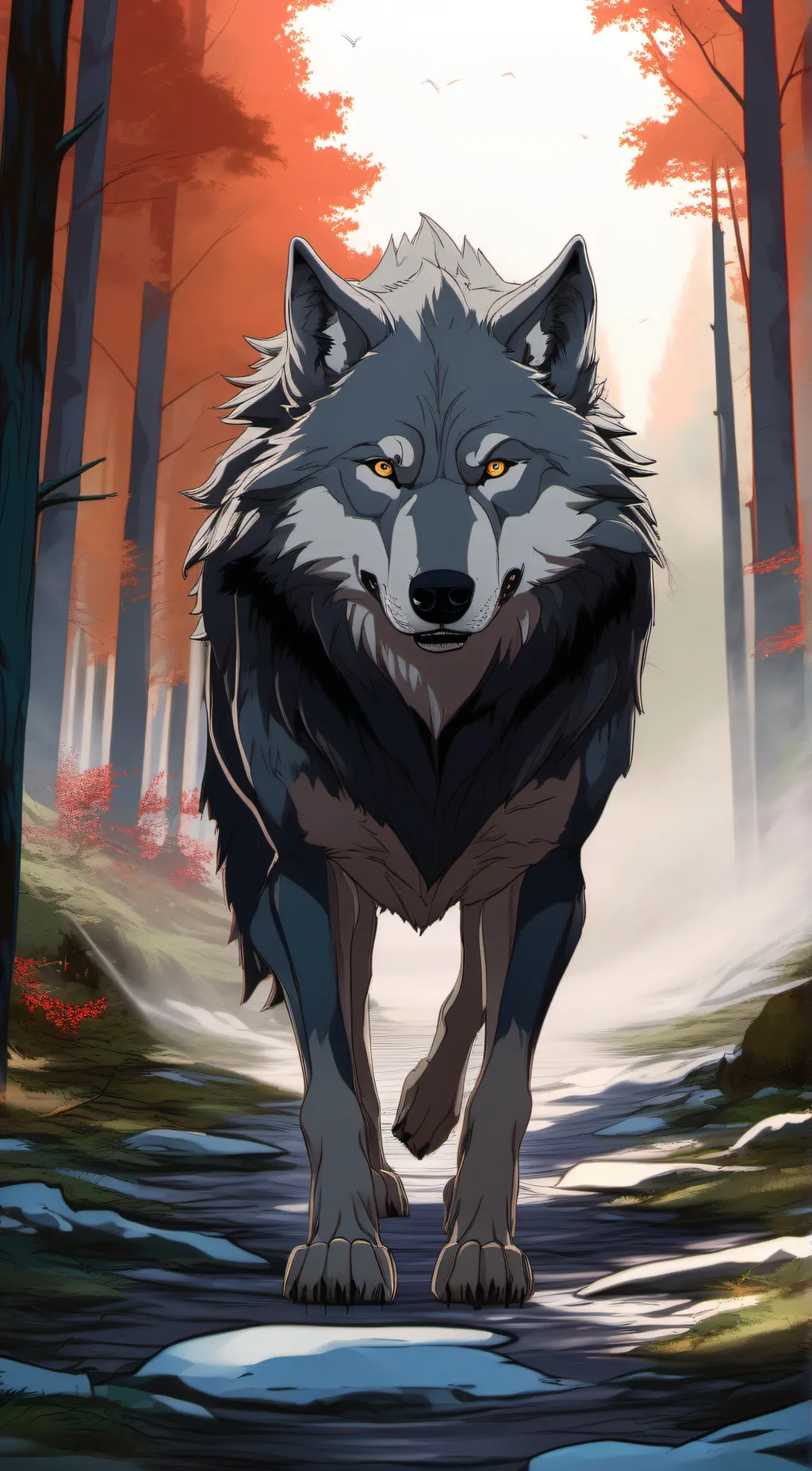 ai character: ranga background