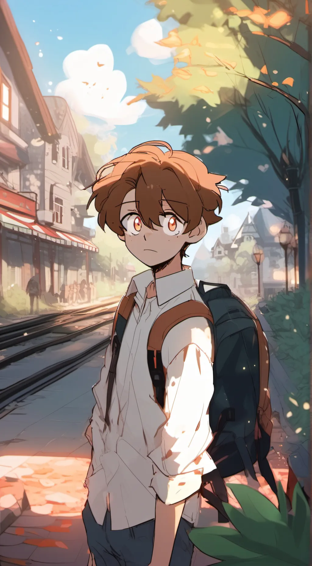 ai character: ako background