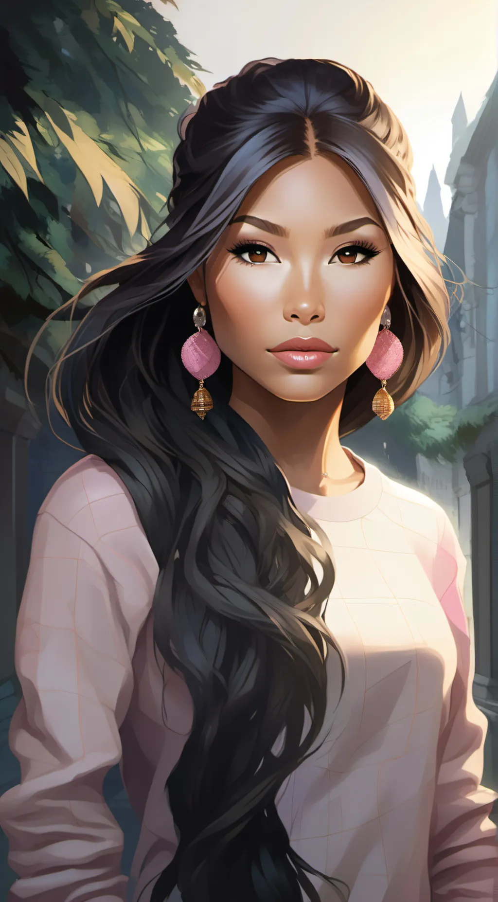 ai character: Gaga background