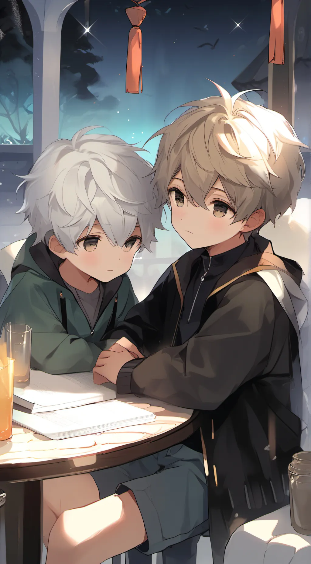 ai character: Leo and yoni background